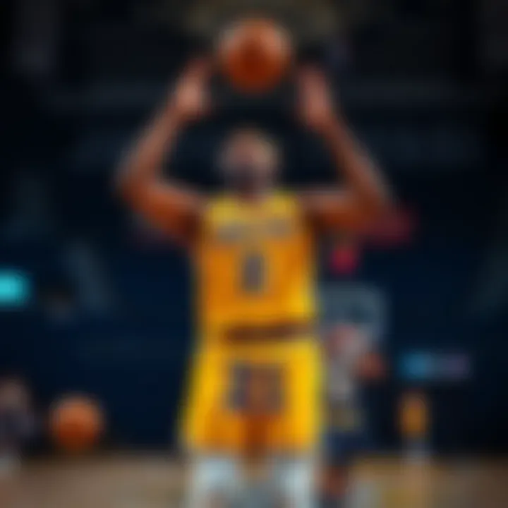 Magnificent Lakers 대 San Antonio Spurs 경기 선수 통계 분석