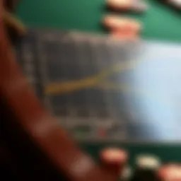 Detailed baccarat probability chart illustrating various betting strategies
