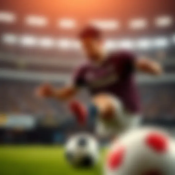 Betting strategies for virtual football