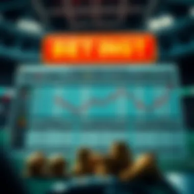 A strategic analysis chart for betting strategies related to the tournament.