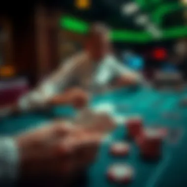 Optimal choices based on card calculations