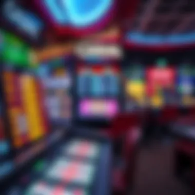 A close-up of various betting options available at Coral Casino