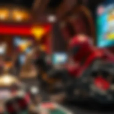 A diverse range of game genres displayed vividly