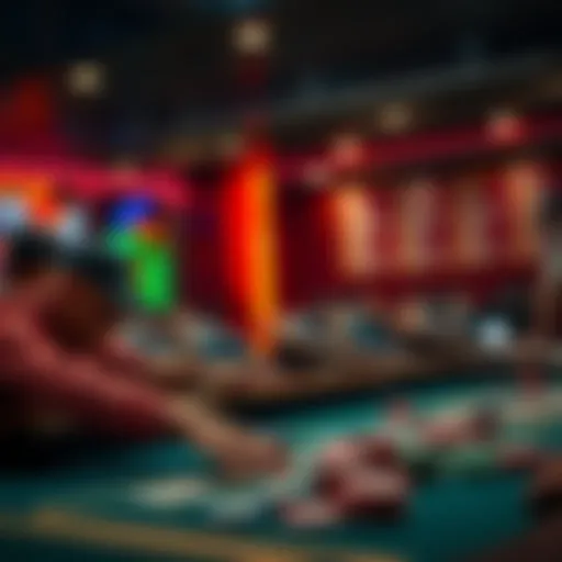 Illustration of competitive betting dynamics