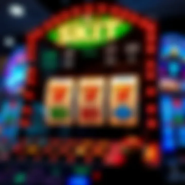 Illustration of innovative slot game mechanics