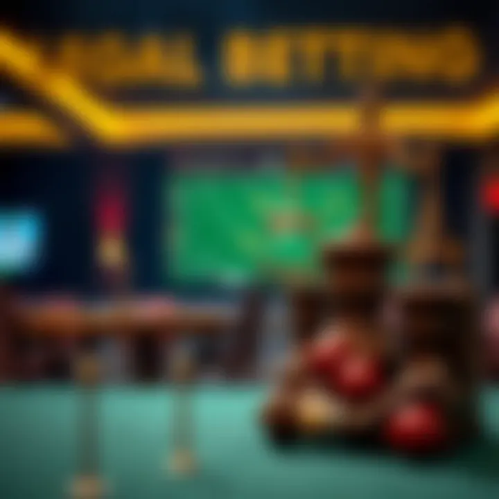 Legal framework infographic for betting regulations