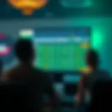 Dynamic interface of LottoBreeze portal showcasing betting options