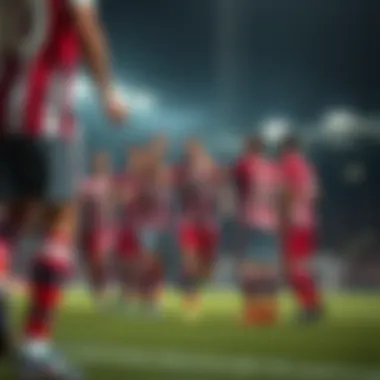 Middlesbrough team celebrating a goal