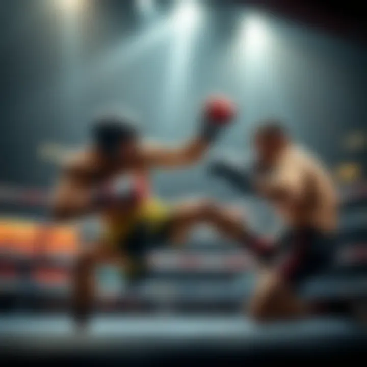 Dynamic Action in MMA Betting Dynamic MMA fight in the ring