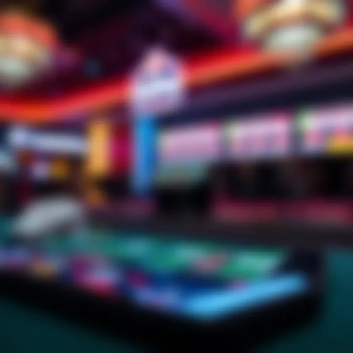 Security features in mobile casino applications