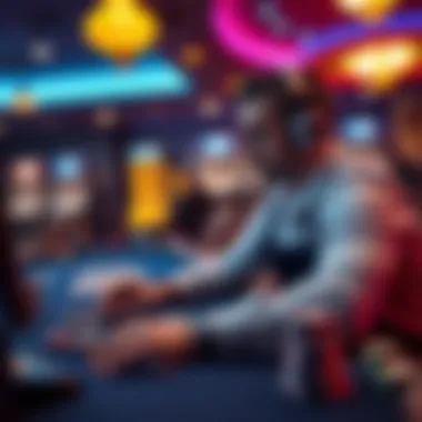 Strategic gameplay in an online casino environment
