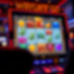 A captivating online slot game interface displaying vibrant symbols and animations
