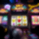 Exciting online slot machine interface