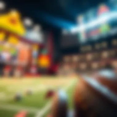 Infographic depicting recent trends in international sports betting