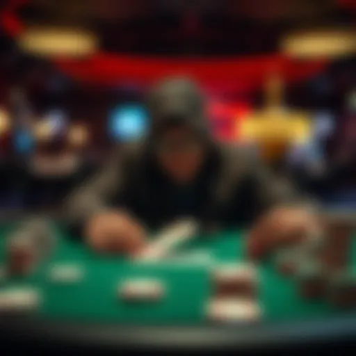 Visual representation of poker app features