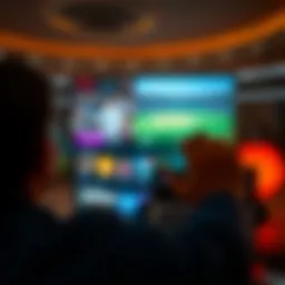 Overview of cricket streaming application interface