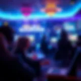 Relaxing gaming atmosphere