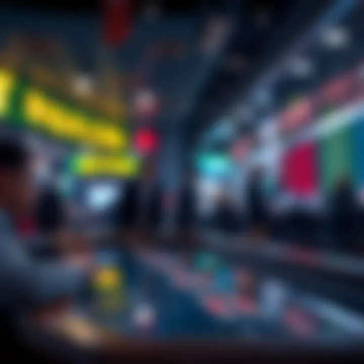 Visual exploration of risks in overseas betting markets