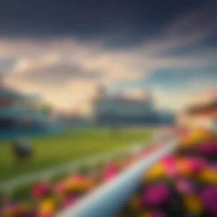 Spectacular view of Royal Ascot venue