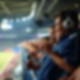 A captivating sports event showcasing the excitement of live matches.
