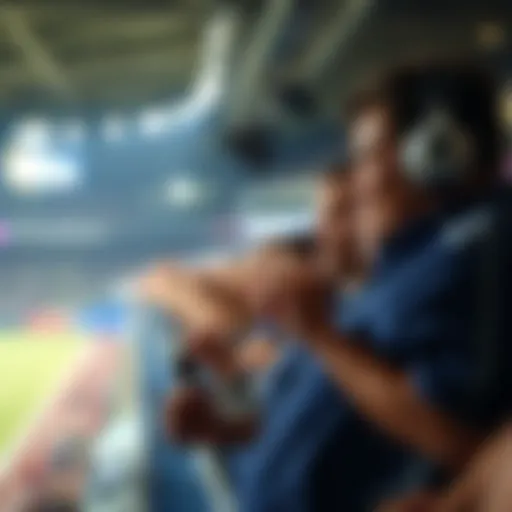 A captivating sports event showcasing the excitement of live matches.